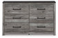 Bronyan Six Drawer Dresser at Lee Furniture, NC