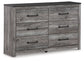 Bronyan Six Drawer Dresser at Lee Furniture, NC
