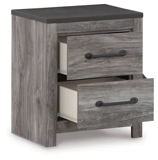 Bronyan Two Drawer Night Stand at Lee Furniture, NC