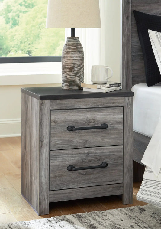 Bronyan Two Drawer Night Stand at Lee Furniture, NC