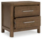 Cabalynn Two Drawer Night Stand at Lee Furniture, NC
