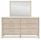 Cadmori Dresser and Mirror at Lee Furniture, NC