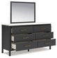 Cadmori Dresser and Mirror at Lee Furniture, NC