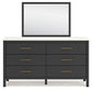 Cadmori Dresser and Mirror at Lee Furniture, NC