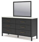Cadmori Dresser and Mirror at Lee Furniture, NC