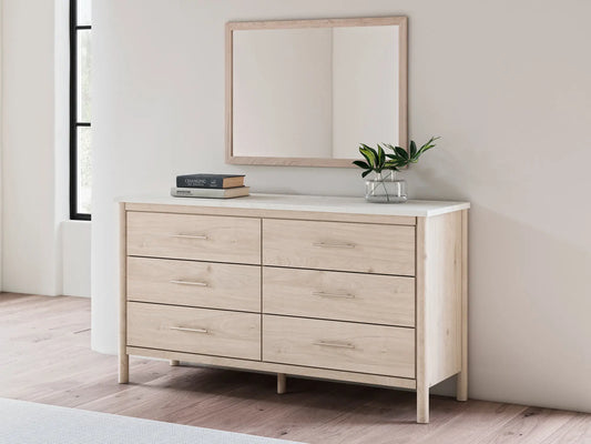 Cadmori Dresser and Mirror at Lee Furniture, NC