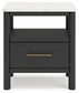 Cadmori Full Upholstered Bed with Mirrored Dresser, Chest and 2 Nightstands at Lee Furniture, NC