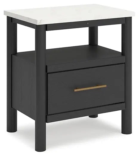 Cadmori Full Upholstered Bed with Mirrored Dresser, Chest and 2 Nightstands at Lee Furniture, NC