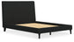 Cadmori Full Upholstered Bed with Mirrored Dresser, Chest and 2 Nightstands at Lee Furniture, NC