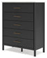 Cadmori Full Upholstered Bed with Mirrored Dresser, Chest and 2 Nightstands at Lee Furniture, NC
