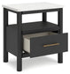 Cadmori Full Upholstered Bed with Mirrored Dresser, Chest and 2 Nightstands at Lee Furniture, NC