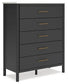 Cadmori Full Upholstered Bed with Mirrored Dresser and Chest at Lee Furniture, NC