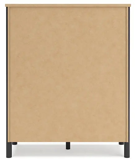 Cadmori Full Upholstered Bed with Mirrored Dresser and Chest at Lee Furniture, NC