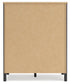 Cadmori Full Upholstered Bed with Mirrored Dresser and Chest at Lee Furniture, NC