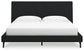 Cadmori King Upholstered Bed with Mirrored Dresser and 2 Nightstands at Lee Furniture, NC