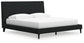 Cadmori King Upholstered Bed with Mirrored Dresser and 2 Nightstands at Lee Furniture, NC