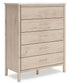 Cadmori Queen Upholstered Panel Bed with Mirrored Dresser, Chest and 2 Nightstands at Lee Furniture, NC