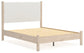 Cadmori Queen Upholstered Panel Bed with Mirrored Dresser, Chest and 2 Nightstands at Lee Furniture, NC