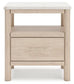 Cadmori Queen Upholstered Panel Bed with Mirrored Dresser, Chest and 2 Nightstands at Lee Furniture, NC