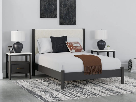Cadmori Upholstered Panel Bed at Lee Furniture, NC