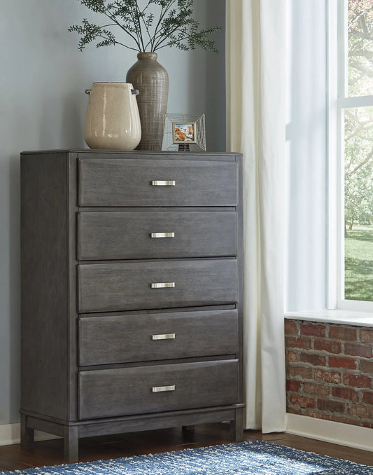 Caitbrook Five Drawer Chest at Lee Furniture, NC