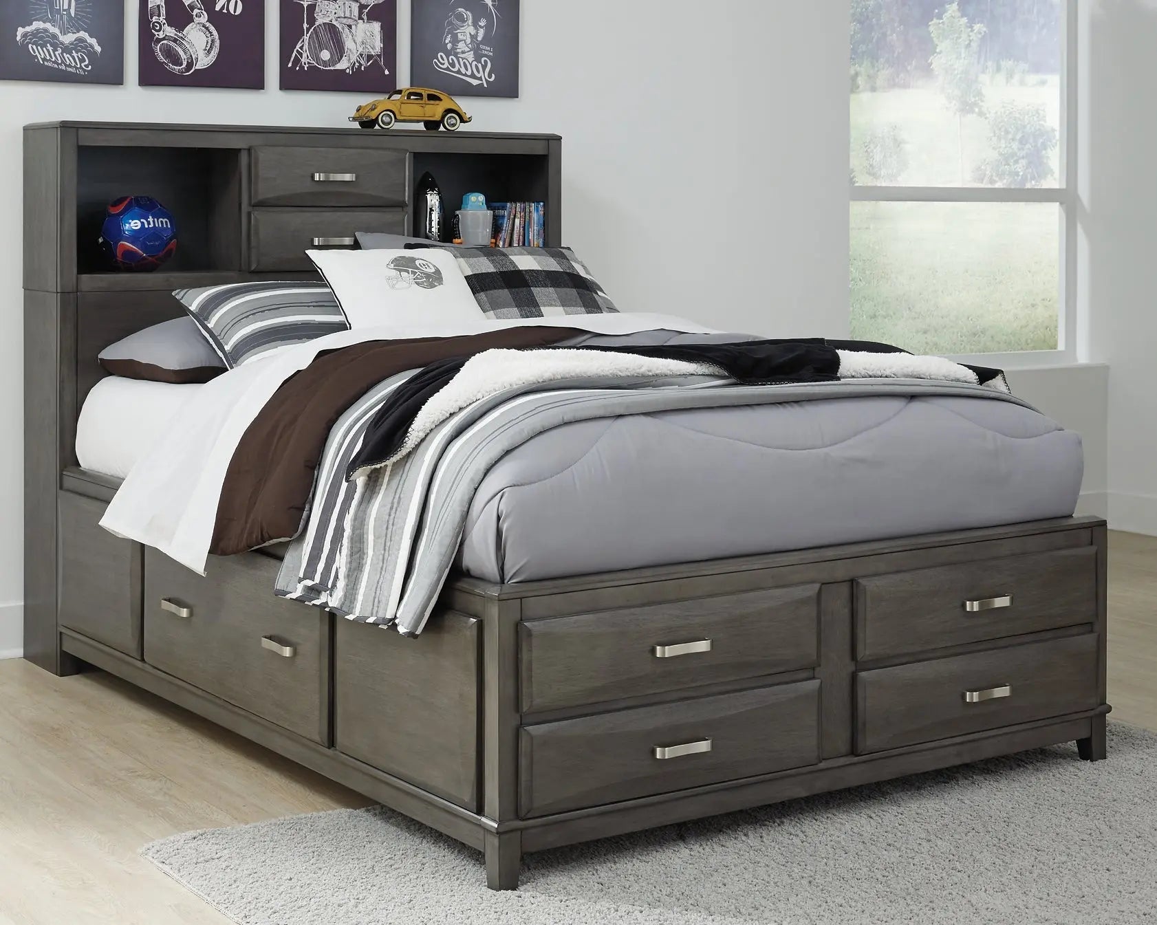 Caitbrook Storage Bed With 8 Drawers at Lee Furniture, NC