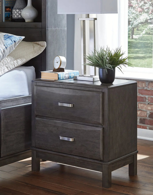 Caitbrook Two Drawer Night Stand at Lee Furniture, NC