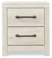 Cambeck King Panel Bed with 4 Storage Drawers with Mirrored Dresser, Chest and Nightstand at Lee Furniture, NC