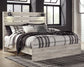 Cambeck King Panel Bed with Mirrored Dresser and 2 Nightstands at Lee Furniture, NC