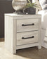 Cambeck Panel Bed With 2 Storage Drawers With Mirrored Dresser And 2 Nightstands at Lee Furniture, NC