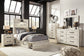 Cambeck Panel Bed With 2 Storage Drawers With Mirrored Dresser, Chest And Nightstand at Lee Furniture, NC