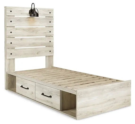 Cambeck Panel Bed With 2 Storage Drawers at Lee Furniture, NC