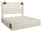Cambeck Panel Bed With 2 Storage Drawers at Lee Furniture, NC