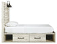 Cambeck Panel Bed With 2 Storage Drawers at Lee Furniture, NC