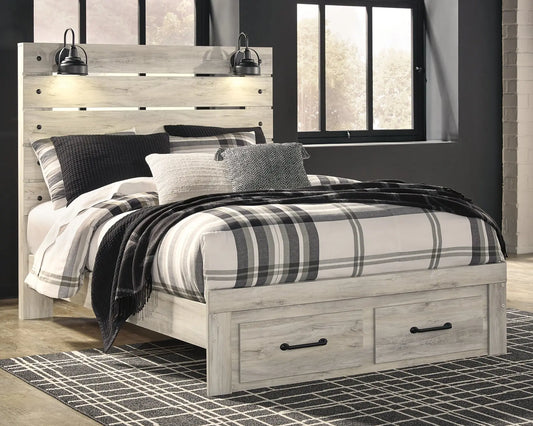 Cambeck Panel Bed With 2 Storage Drawers at Lee Furniture, NC