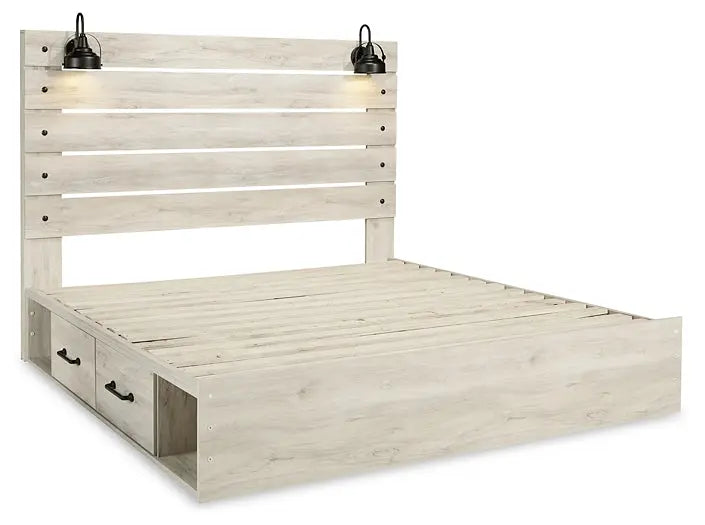 Cambeck Panel Bed With 4 Storage Drawers at Lee Furniture, NC