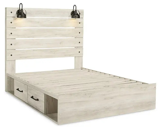 Cambeck Panel Bed With 4 Storage Drawers at Lee Furniture, NC