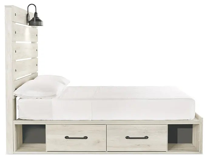 Cambeck Panel Bed With 4 Storage Drawers at Lee Furniture, NC