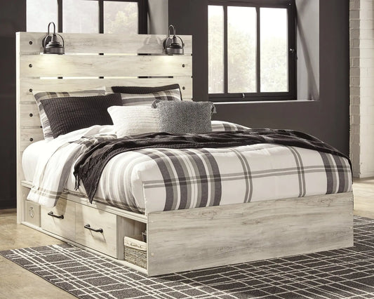 Cambeck Panel Bed With 4 Storage Drawers at Lee Furniture, NC