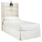 Cambeck Panel Headboard With Mirrored Dresser And Chest at Lee Furniture, NC