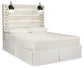 Cambeck Panel Headboard With Mirrored Dresser And Chest at Lee Furniture, NC