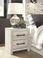 Cambeck Queen Panel Bed with 4 Storage Drawers with Mirrored Dresser, Chest and 2 Nightstands at Lee Furniture, NC