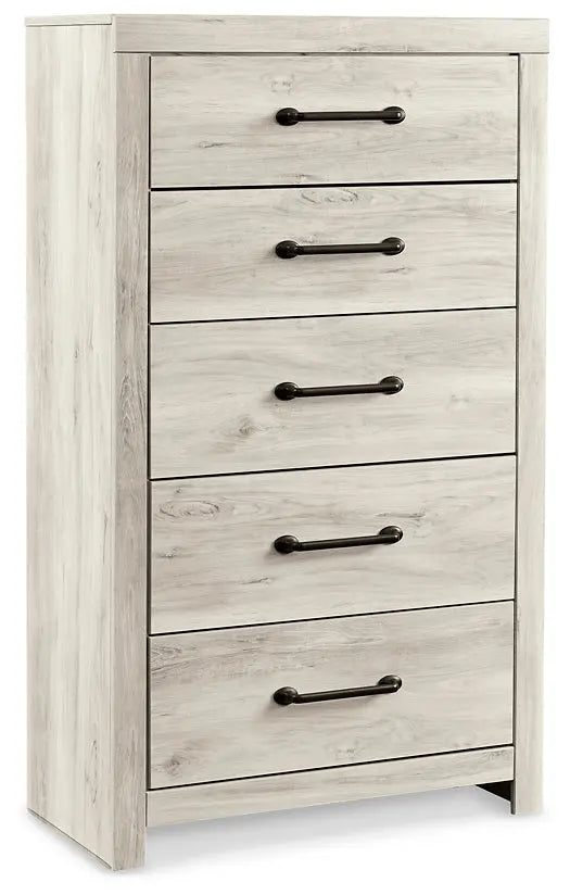 Cambeck Queen Panel Bed with 4 Storage Drawers with Mirrored Dresser, Chest and 2 Nightstands at Lee Furniture, NC
