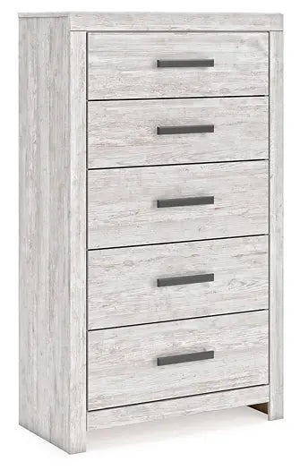 Cayboni Five Drawer Chest at Lee Furniture, NC