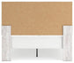 Cayboni Queen Panel Bed with Mirrored Dresser at Lee Furniture, NC