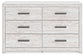 Cayboni Six Drawer Dresser at Lee Furniture, NC
