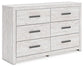 Cayboni Six Drawer Dresser at Lee Furniture, NC
