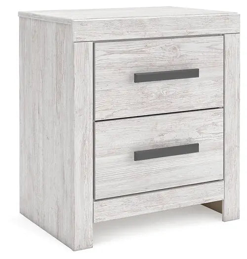 Cayboni Two Drawer Night Stand at Lee Furniture, NC