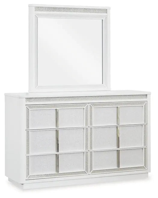 Chalanna Dresser and Mirror at Lee Furniture, NC
