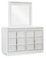 Chalanna Dresser and Mirror at Lee Furniture, NC